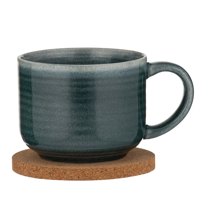 Ladelle Melange Stoneware Mug in Teal 380ML