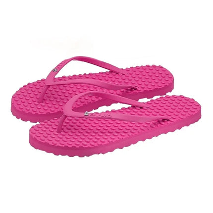 Souls Comfort Australian Massage Thongs Pink Bling M7/L9