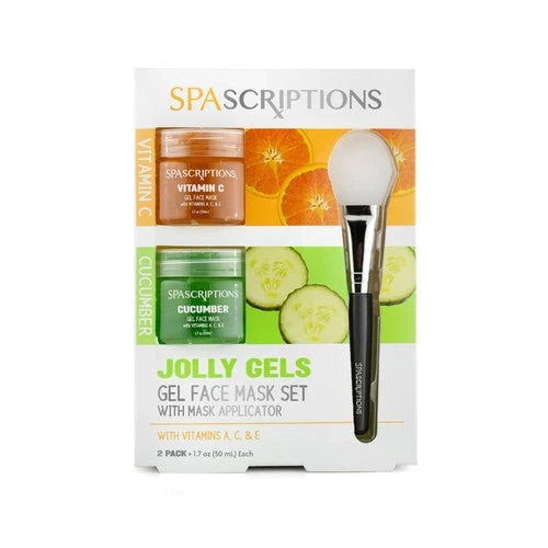Spascriptions Jolly Gels Face Mask Set With Applicator