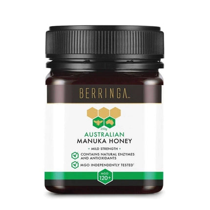 Berringa Australian Manuka Honey Mild Strength MGO 120+ 250g