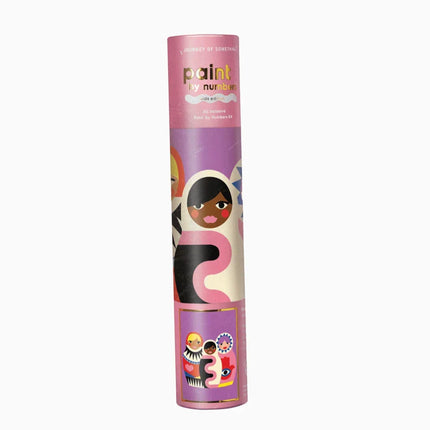 Babushkas Kids Paint by Numbers Kit with Canvas and Brushes 40CM x 50CM