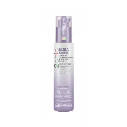 Giovanni 2chic Ultra-shine Leave-in Conditioner & Style Elixir 4 Oz