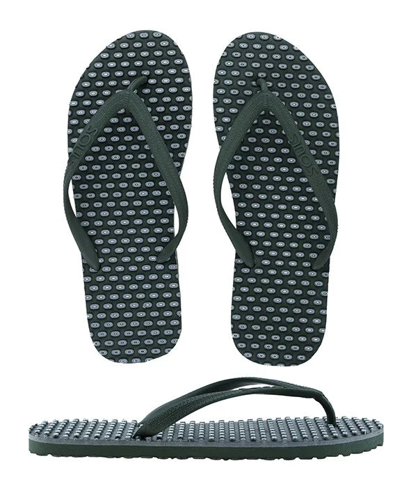 Souls Comfort Massage Thongs Military Green M10