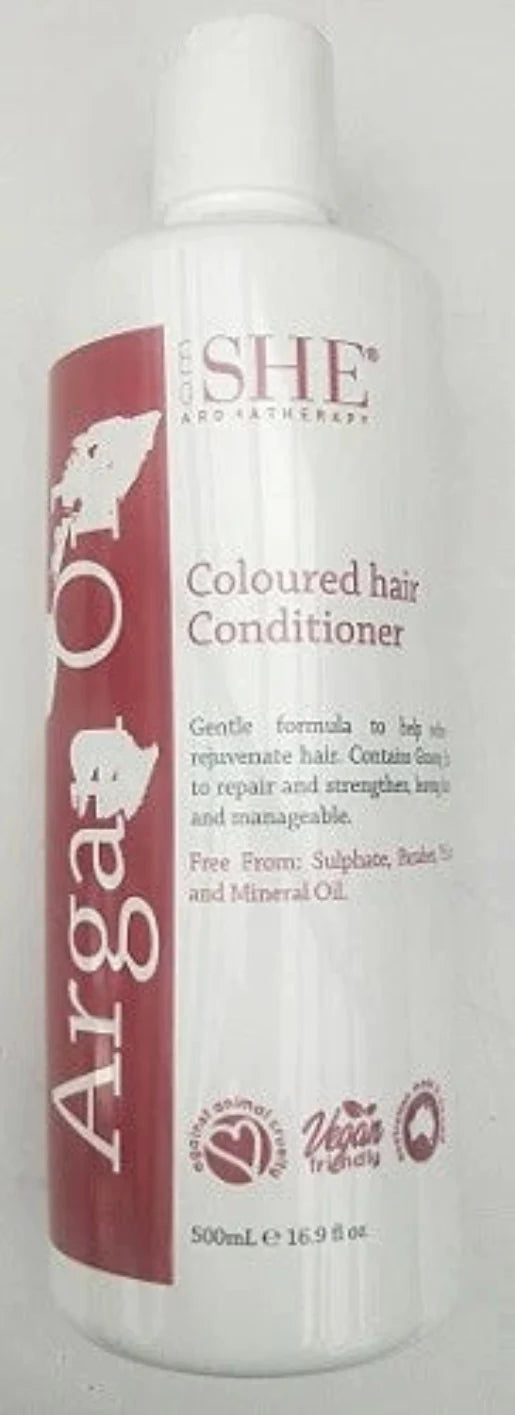 Om She Argan Oil Shampoo Coloured Hair 500ml