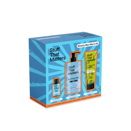 Stuff That Matters Mens Gift Kit 3 Minute Skincare Routine