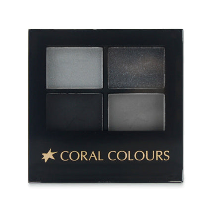 Coral Colours Eyeshadow Quartet Ultimate Smokey Eye