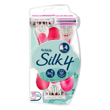 Schick Quattro For Women Disposable Razor 3 Pack