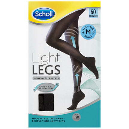 Scholl Light Legs 60 Denier Black Medium