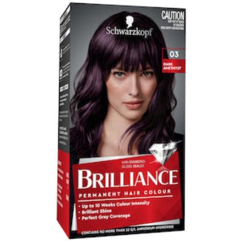 Schwarzkopf Brilliance 03 Dark Amethyst - OhYouLuckyDuck.com.au