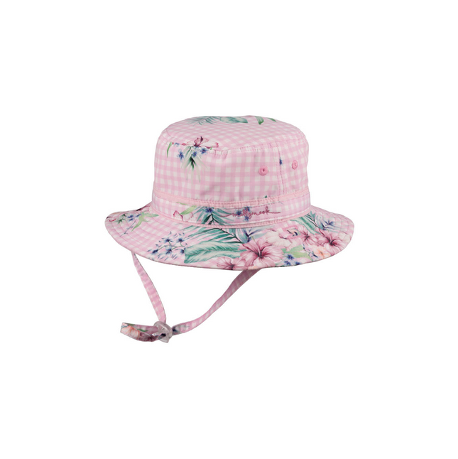 Millymook Juliet Baby Girls Bucket Hat Pink Small