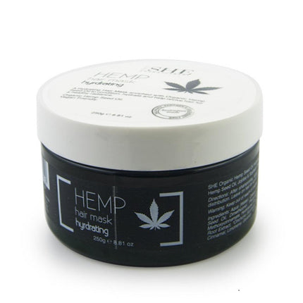 She Organic Hemp Seed Oil Hydrating Hair Mask (400G) - OhYouLuckyDuck.com.au