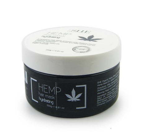 She Organic Hemp Seed Oil Hydrating Hair Mask (400G) - OhYouLuckyDuck.com.au