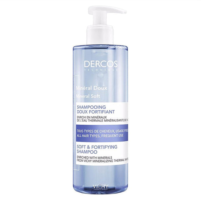 Dercos Mineral Soft Fortifying Shampoo 400ML