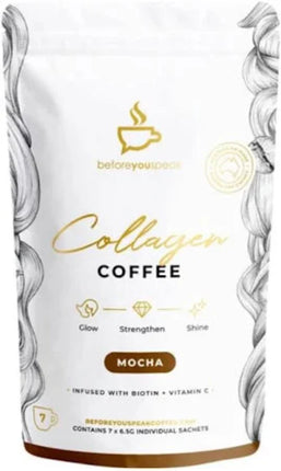 Before You Speak Collagen Coffee Mocha Sachets 45.5g
