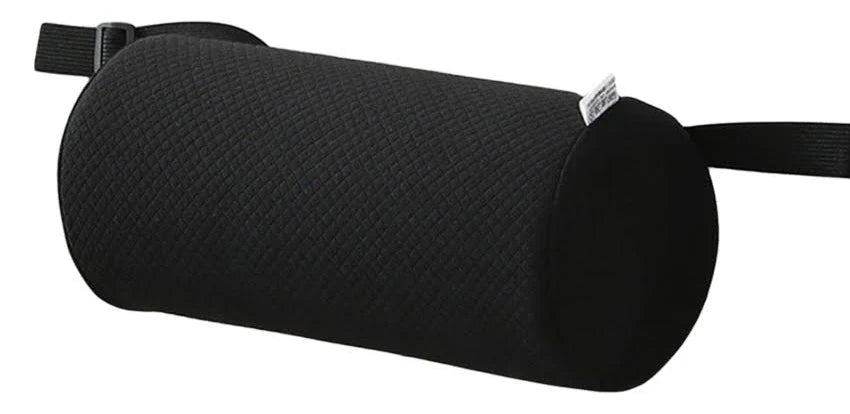 MLE Round Memory Foam Lumbar Roll for Back Support