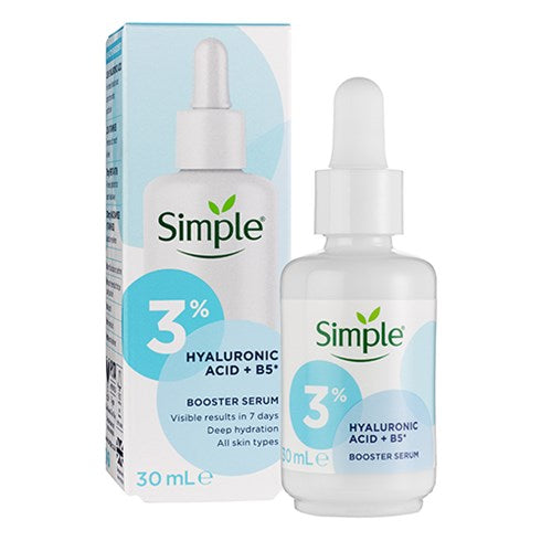 Simple Booster Serum 3% Hyaluronic Acid & - OhYouLuckyDuck.com.au