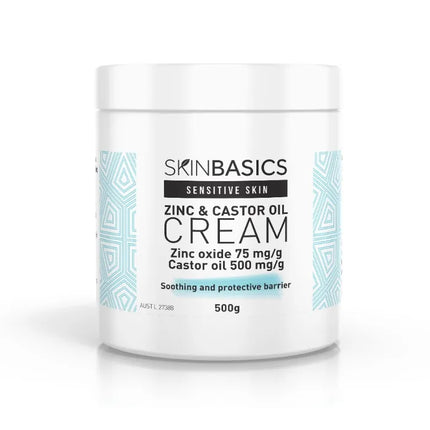 Skin Basics Zinc and Castor Oil Cream 500G