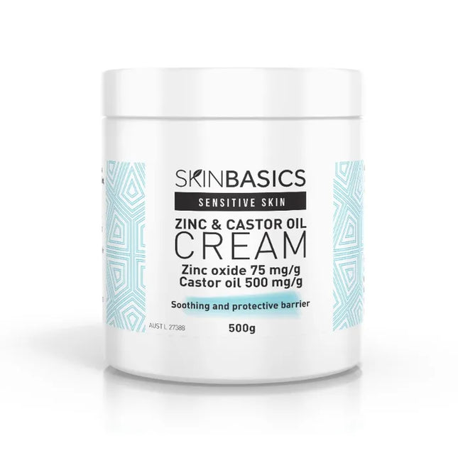 Skin Basics Zinc and Castor Oil Cream 500G