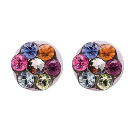 Adnohr Daisy Crystal Rainbow - Silver - H/sell Sl6213w - OhYouLuckyDuck.com.au