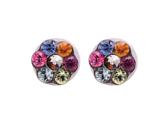 Adnohr Daisy Crystal Rainbow - Silver - H/sell Sl6213w - OhYouLuckyDuck.com.au