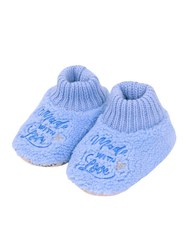 Splosh Snuggups Baby Blue Love Slippers Large Eu 19 20