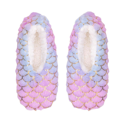 Snuggups Kids Mermaid Slippers Small Eu 30 To 32