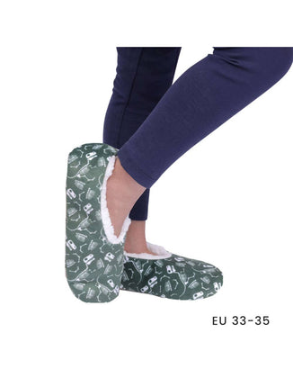 Snuggups Kids Printed Dinosaur Slippers Medium Eu 33-35