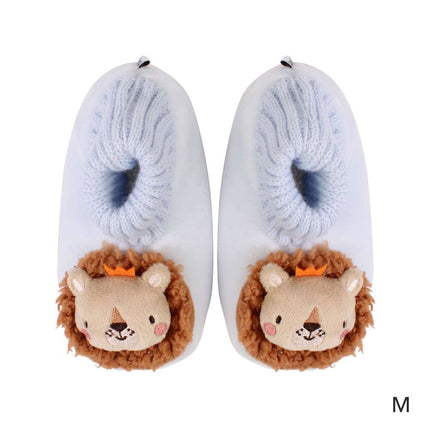 SnuggUps Toddler Animal Lion Slippers Medium