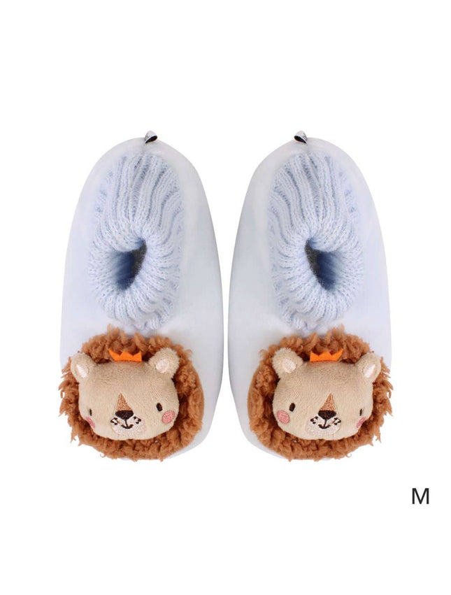 SnuggUps Toddler Animal Lion Slippers Medium