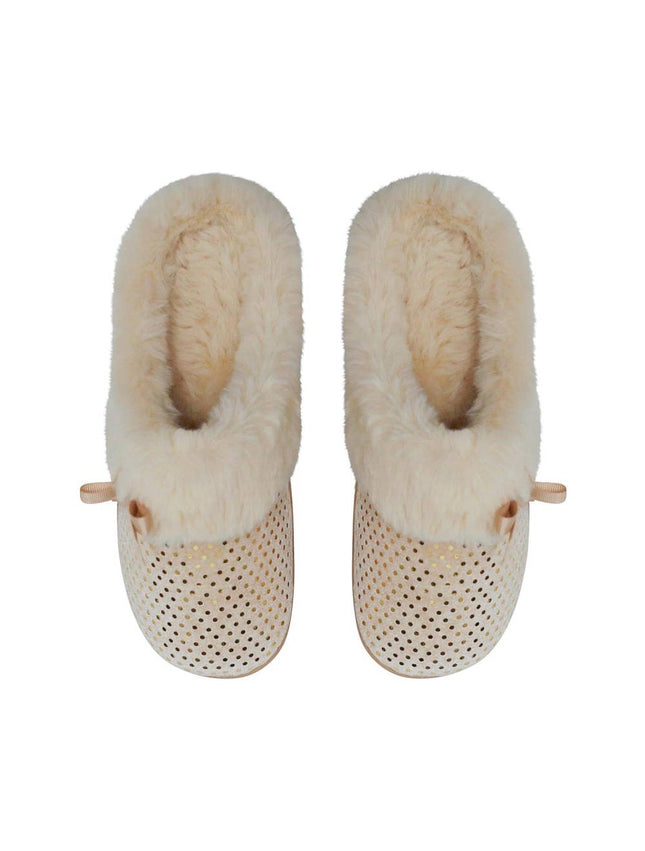 Splosh Snuggups Womens Slide Caramel Metallic Eu 35 36