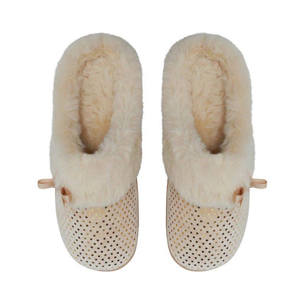 Snuggups Womens Slide Slippers Caramel Metallic EU 39 to 40