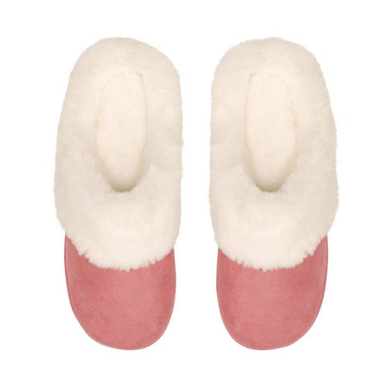 SnuggUps Womens Slide Pink Suede Slippers EU 37-38