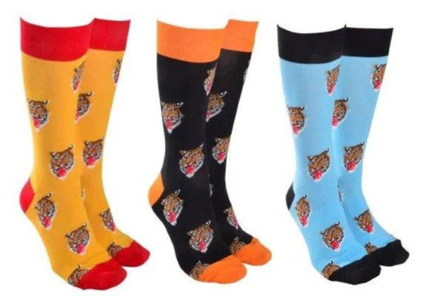 Sock Society Tigers Unisex Novelty Crew Socks