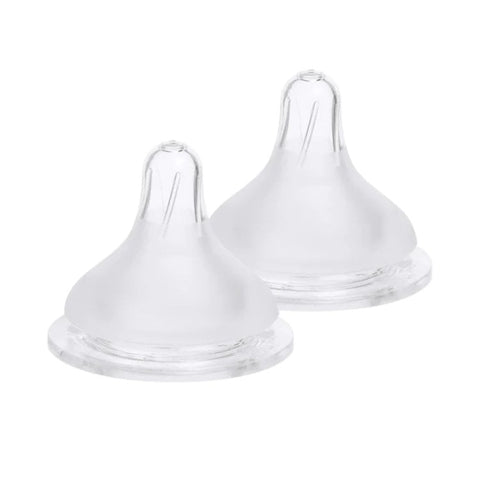 Spectra Wide Neck Slow Flow Teats for Newborns 0 to 3 Months 2 PCS