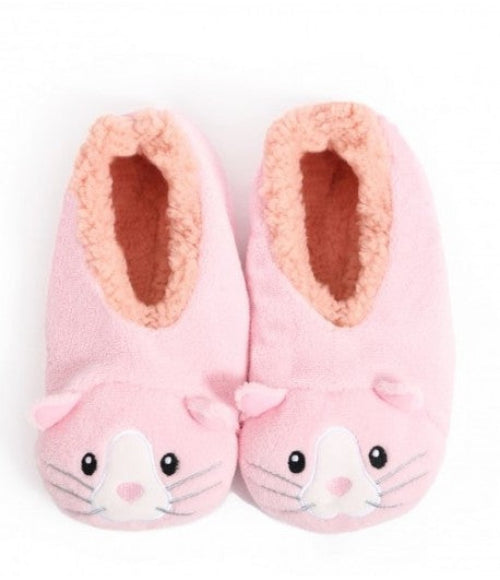 Splosh Slipper Kids Animal Cat Medium
