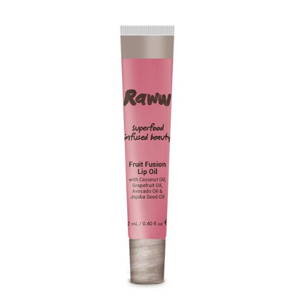 Raww Fruit Fusion Lip Oil Strawberry Spritz - OhYouLuckyDuck.com.au