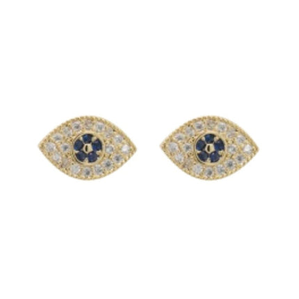 Studex Sensation Crystal Eye Gold Plated