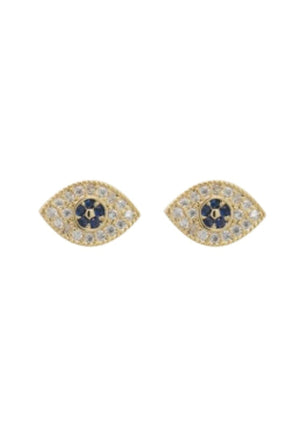 Studex Sensation Crystal Eye Gold Plated