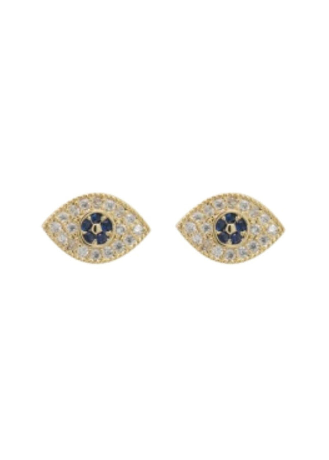 Studex Sensation Crystal Eye Gold Plated