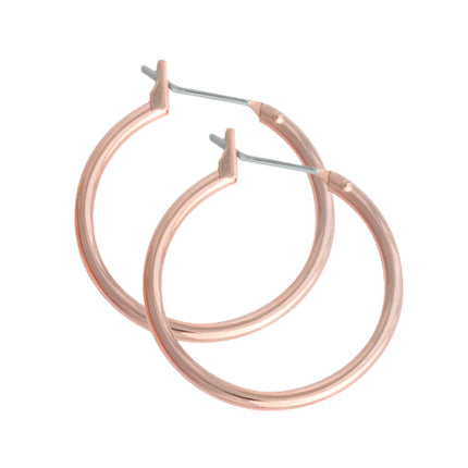Studex Just Hoops Medium Click Hoop Rose Gold 19MM