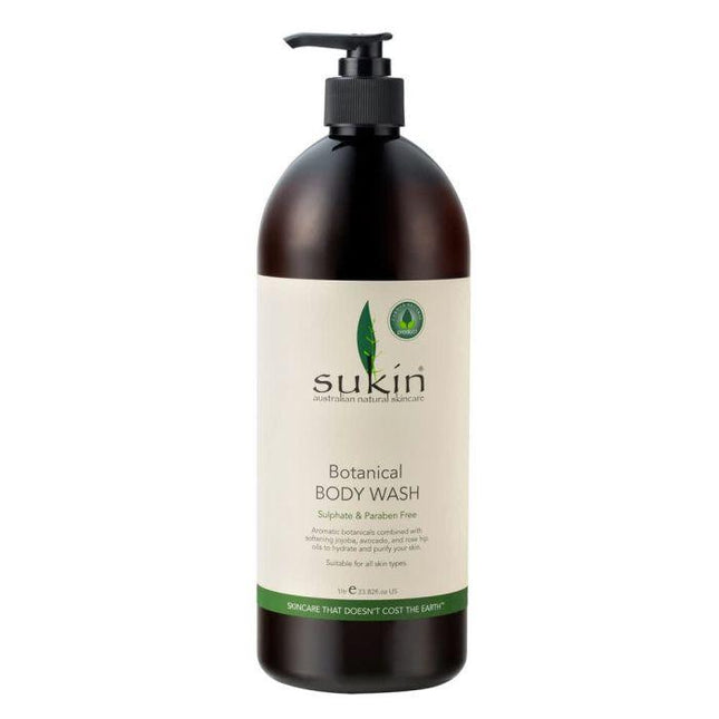 Sukin Botanical Body Wash 1l - OhYouLuckyDuck.com.au
