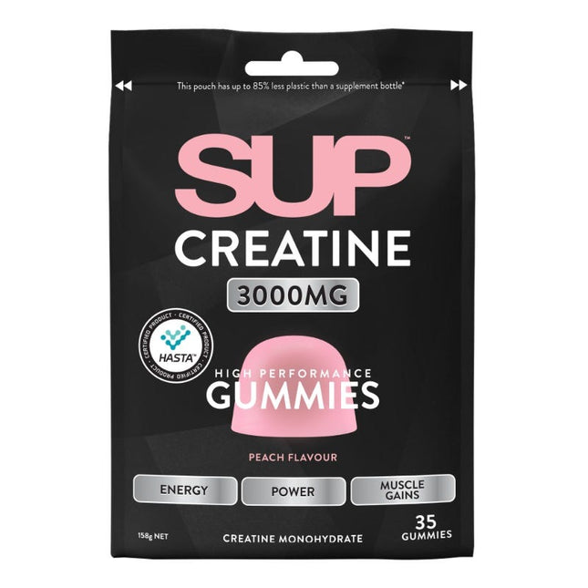Sup Creatine Peach Flavour Gummies 105G