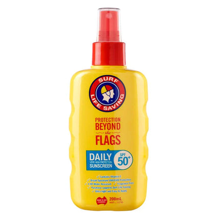 Surf Life Saving Daily Finger Spray SPF50 - 200mL - OhYouLuckyDuck.com.au