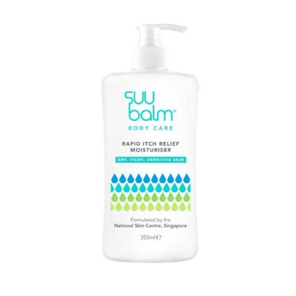 Suu Balm Rapid Itch Relief Moisturiser 350Ml - OhYouLuckyDuck.com.au
