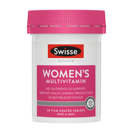 Swisse Ultivite Women's Multivitamin With Key Nutrients 30 Pack - OhYouLuckyDuck.com.au