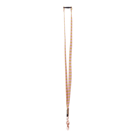 The Teacher Collection Plaid Fabric Lanyard for ID Badges and Keys