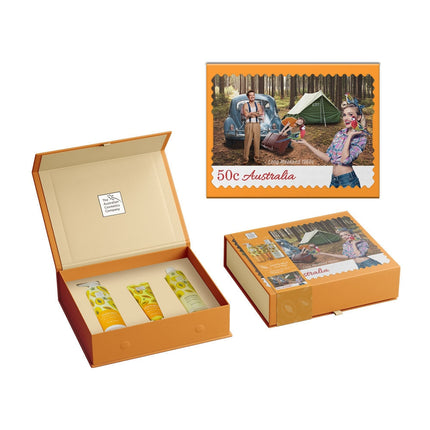 The Australian Cosmetics Company Gift Set Camping 1960S - Paw Paw
