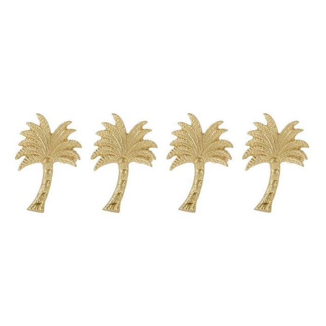 Kona Napkin Rings Set of 4 Gold