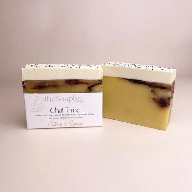The Soap Bar Chai Time Soap 125g