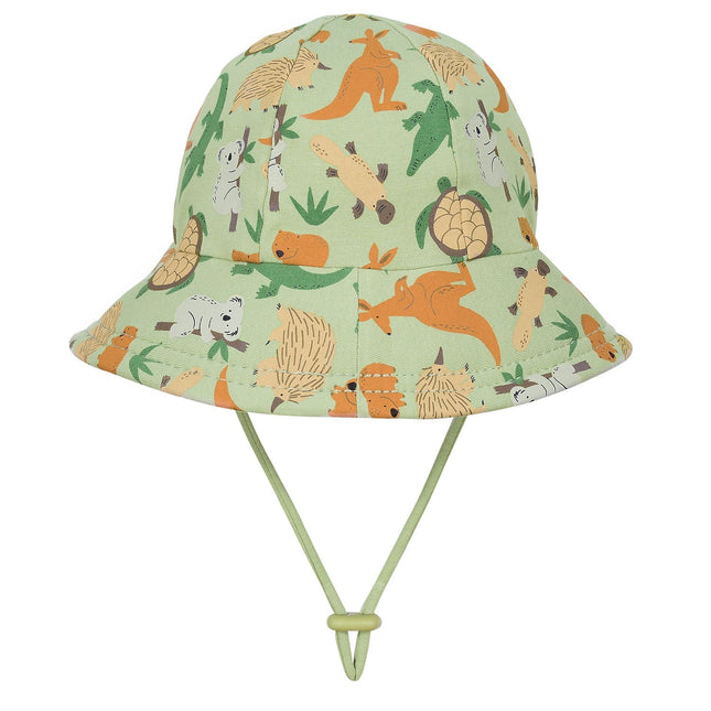 Bedhead Hats Toddler Bucket Sun Hat Aussie Print 47CM 6 To 12 Months Small